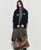 Nick&Nicole Nicole Mega Square Shoulder Bag_Brown