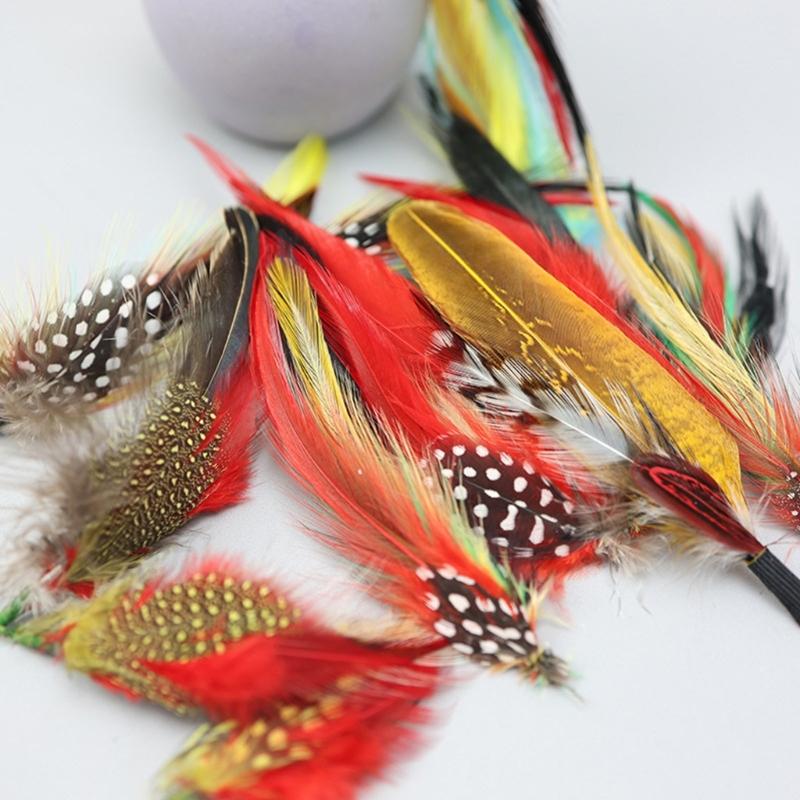 10PCS Handmade Plumage Embellishments For Headpieces And Fashion Accessories