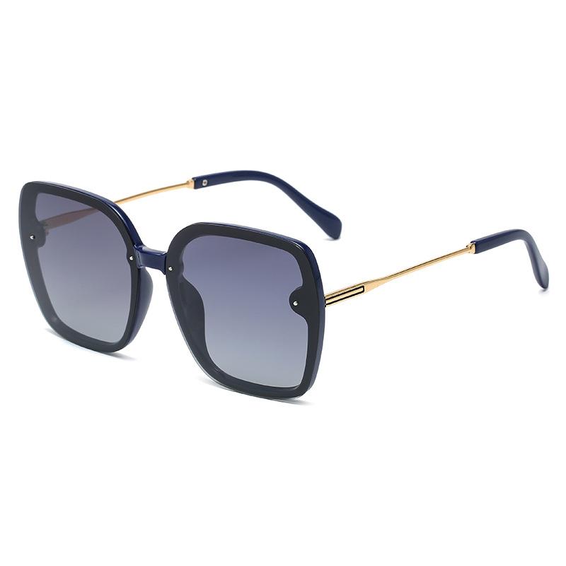 Women'S Polarized Sunglasses Trendy Personalized Retro Sunglasses Driving Sunglasses Shading Light Luxury Style