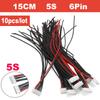 10pcs/lot 1S 2S 3S 4S 5S 6S 7S 8S Lipo Battery Balance Charger Cable IMAX B6 Connector Plug Wire 30 20 15 10cm Single Head Wire