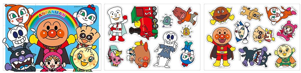 AGATSUMA Anpanman Nakayoshi Magnet Ages 3+