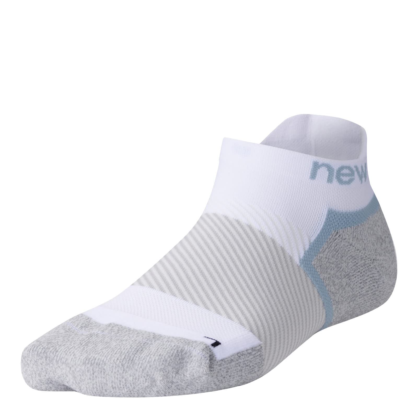 

Socks Compression Socks Low Cut Support Grip WT L [New Balance] (LAS38121) (White)
