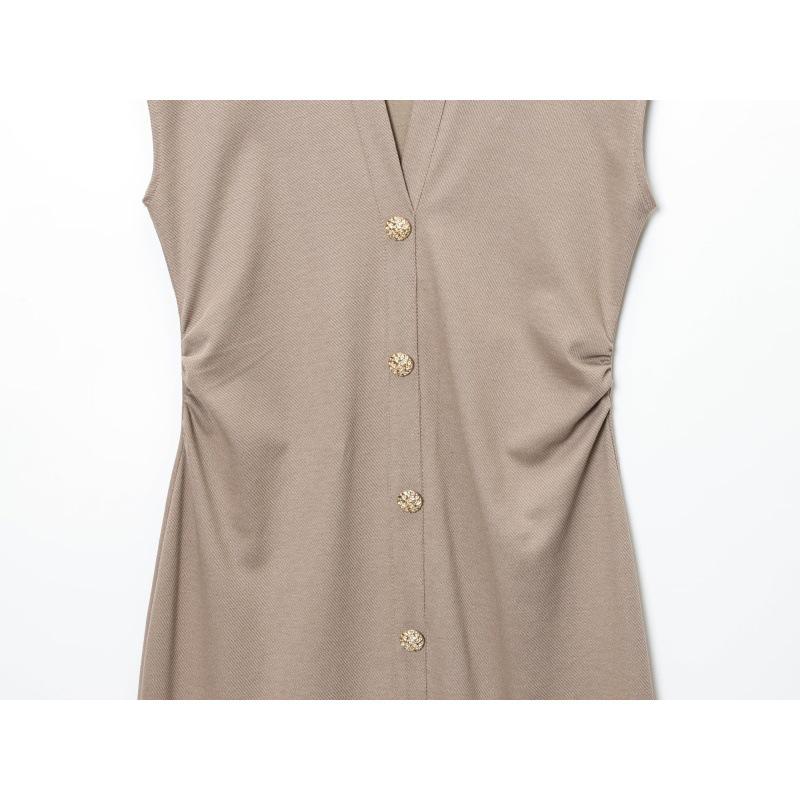 2025 Summer Design: Women's Strapless Poplin Sleeveless Dress 3644