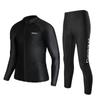 Men's Quick-Dry UV-Protection Diving & Surfing Suit - Slim Fit Long-Sleeve, Zip-Up Jellyfish-Proof Set