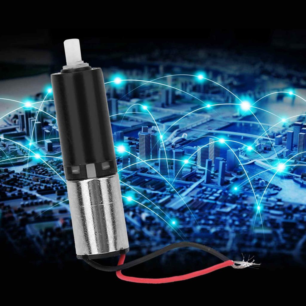 2PCS Hollow Cup Micro Motors 46RPM 6mm Gear Reduction Electric Motor for Smart Fingerprint Luggage Locks 4 Stage