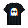 Funny Ghost Trippy Vaporwave Halloween Techno Rave EDM Music TShirt