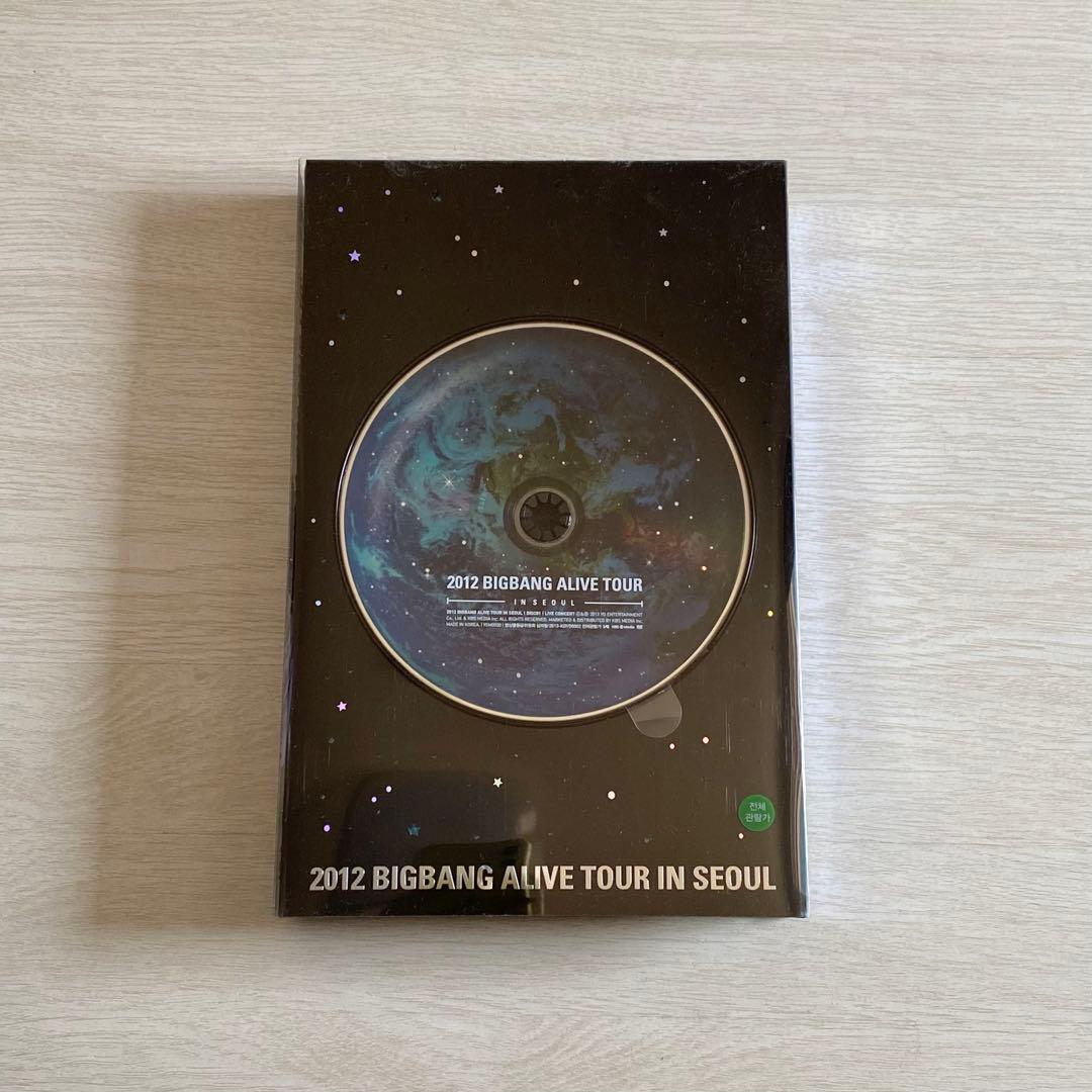

[USED] 2012 BIGBANG ALIVE TOUR IN SEOUL DVD Live
