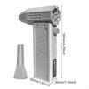 Jet Dry Blower 140000RPM Jet Blower Air Blower Jet Fan Cordless Jet Fan Blower Jet Dry Blower for Car Cleaning Camping