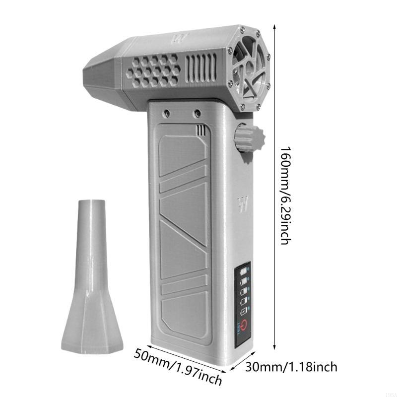 Jet Dry Blower 140000RPM Jet Blower Air Blower Jet Fan Cordless Jet Fan Blower Jet Dry Blower for Car Cleaning Camping