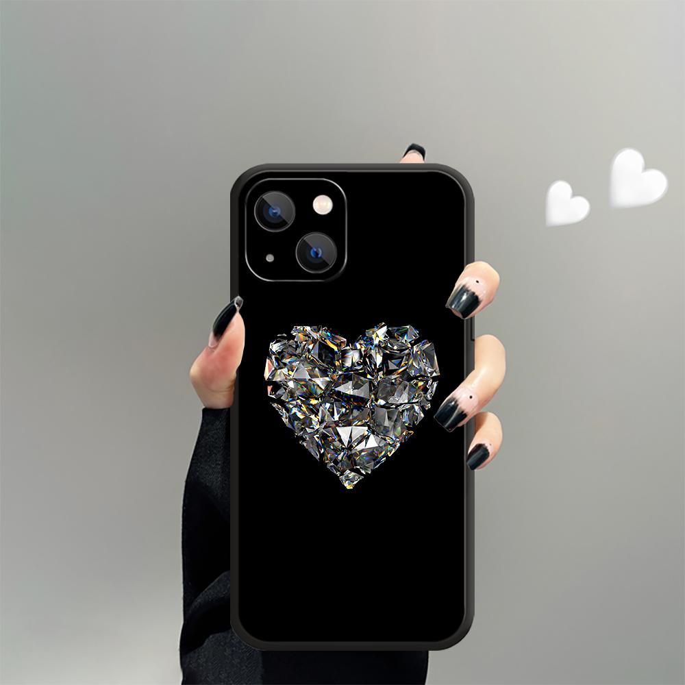 Diamond Gems Fashion Art Phone Case For iPhone Samsung Galaxy Redmi Xiaomi Oppo OnePlus Note S A 7 8 9 10 11 12 13 14 20 21 22 23 53 54 Pro Plus Ultra