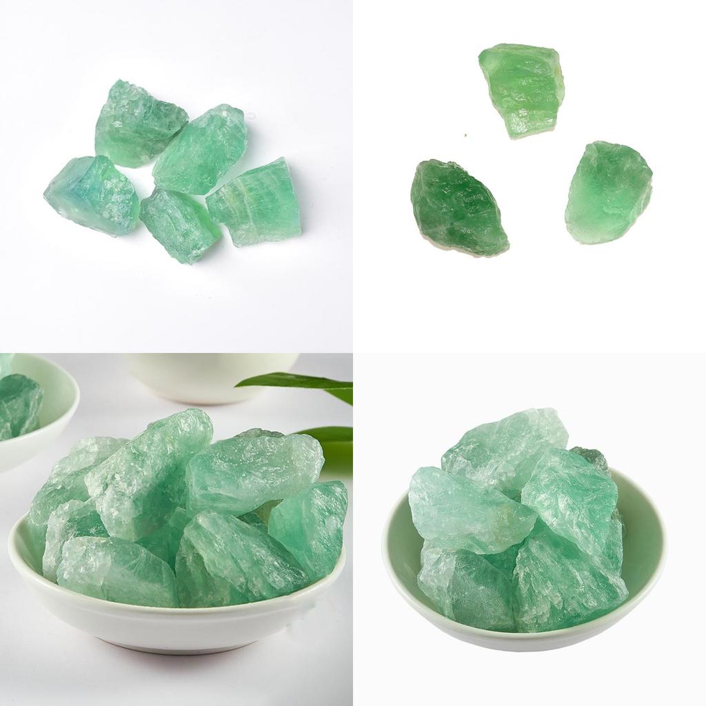 Authentic Natural Green Fluorite Rough Crystal Quartz Stone For Unique Home Decor