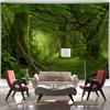 Tropical Forest Landscape Large Tape Polyester Fiber Wall Hanging Living Room Bedroom Room Decoration Items