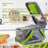 22-Piece Kitchen Vegetable Cutter, Slicer, Grater, and Dicer Set
