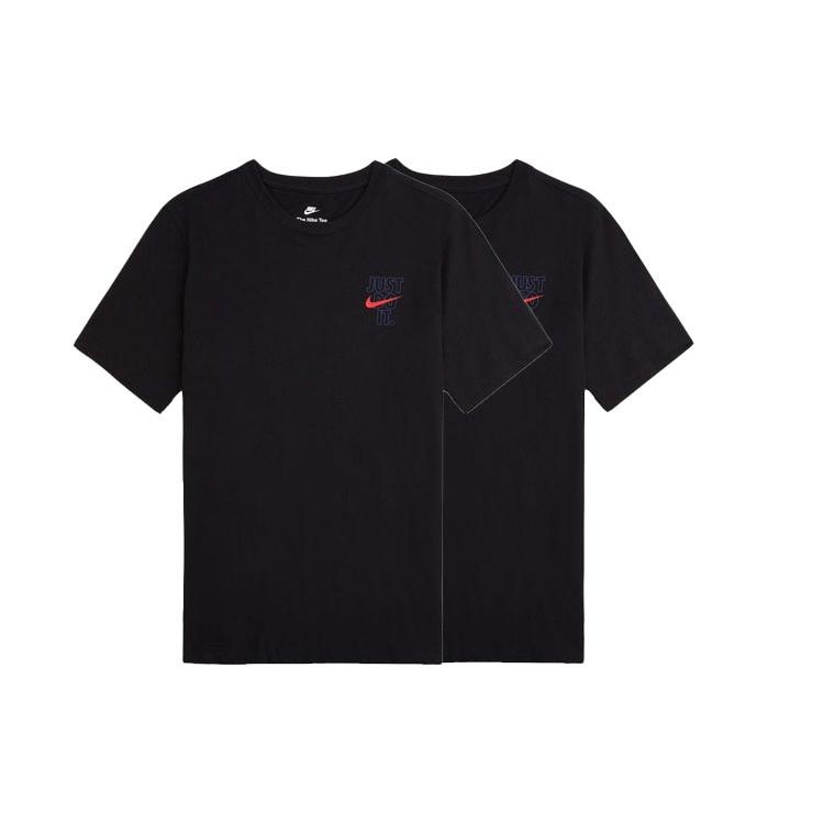 Nike T Shirts Men's Crew Neck Moderate Straight Fit DX0322-010