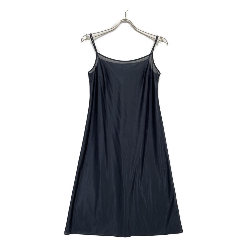 ANAYI 2015 Black X Yellow Flower Long Sleeve Shirt Dress Dress 34 Navy X yellowUsed