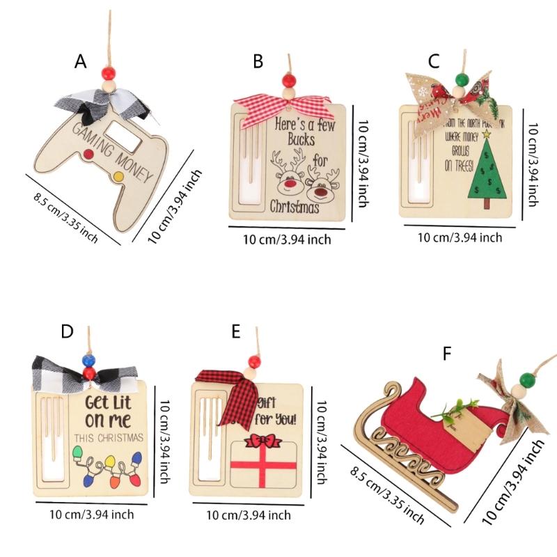 User Friendly Nontoxic Wood Holiday Decoration Hanging Clip Easy Hanging Christmas Accessory For Indoor Seasonal Styling