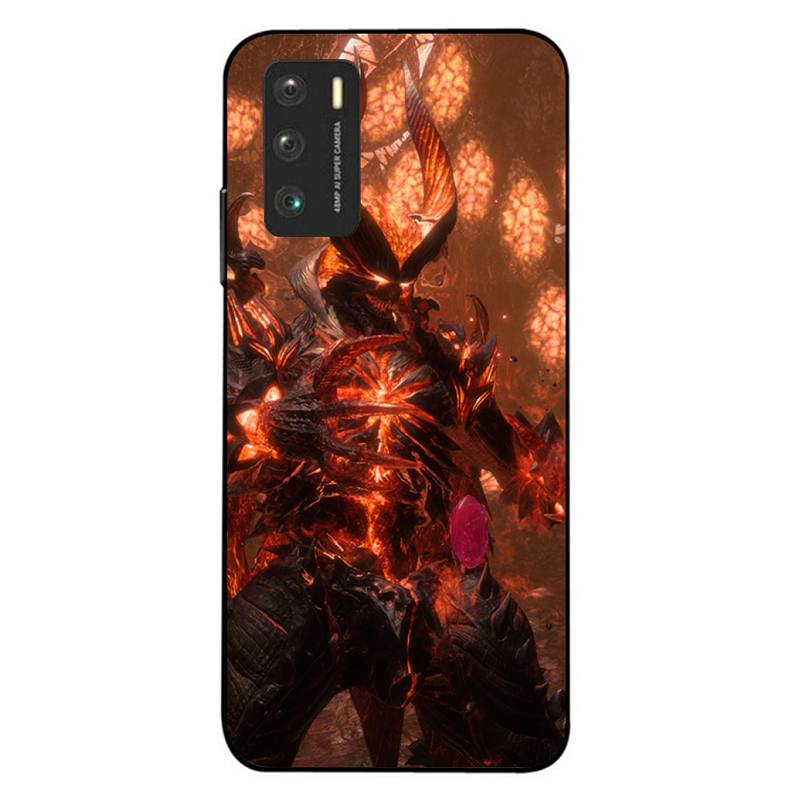 Cool Devil Game Phone Case For Xiaomi Mi 8 Lite 9 SE 10 10T Pro Mi 11 For Mi Series Black Silicone Soft Shell Cover