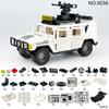 X036 Peacekeepers Stand Axe Off-Road Vehicle Boys Assemble Small Particles Building Block Toys Children'S Gifts