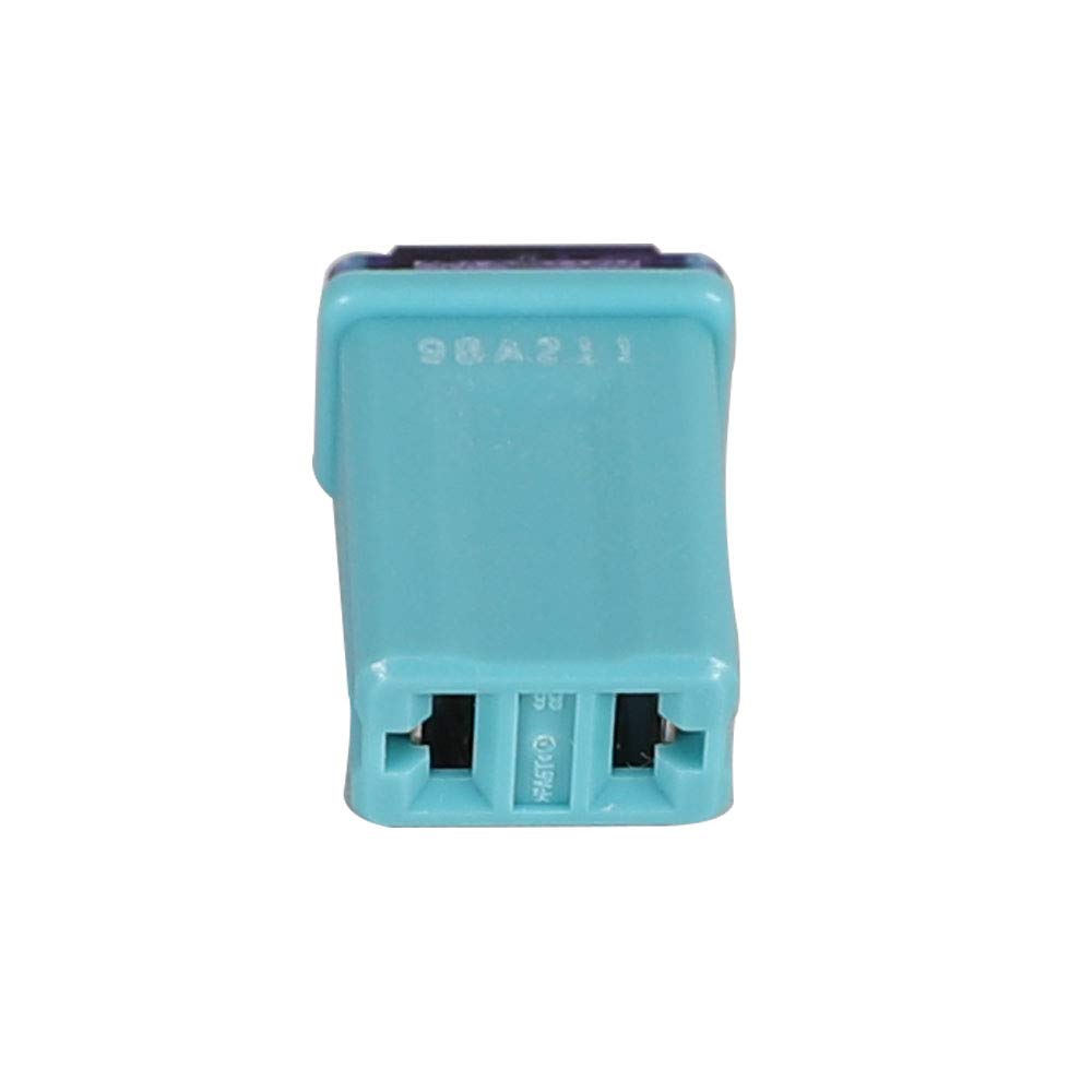 Mcase FMM Fuses Assortment 15 20 25 30 40 Amp Micro Cartridge Fuse 30 Flosser Micro FMM Square Fuse