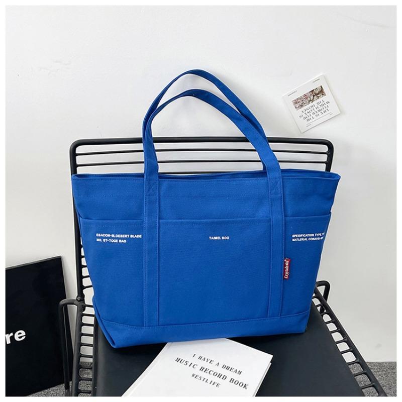 Canvas Large-capacity Women's Shoulder Bag Women's New Versatile Underarm Bag Commuter Tote Bag