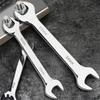 Practical Double Head Mirror Finish Wrench Set Nonslip Grip Solid 45 Carbon Steel Tool Kit High Torques Wrench Set
