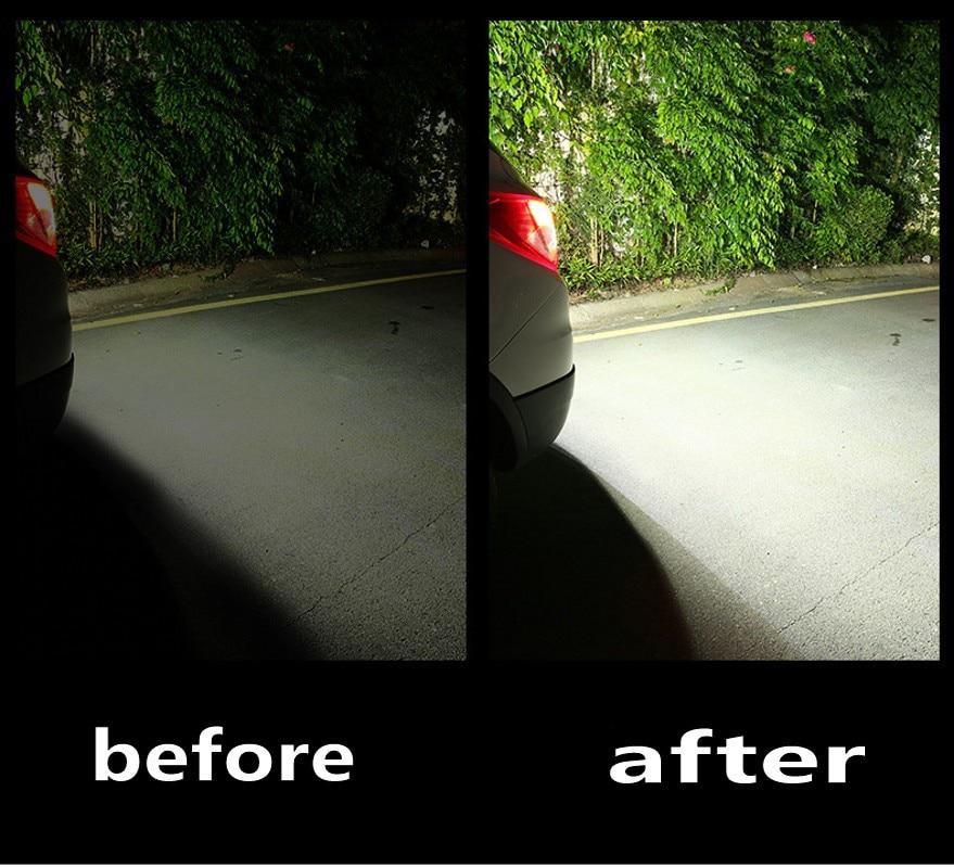 Luce di retromarcia per auto Luce posteriore di backup Lampadina LED automatica Lampada di retromarcia per camion Luce ausiliaria di parcheggio Luce di styling per auto Impermeabile