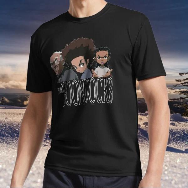 

New item Boondocks Active Logo TEE T-Shirt Funny American Size S to 5XL M