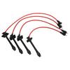 4Pcs Set Spark Plug Wire Set Ignition Cable Kit 90919‑22400 Replacement for Camry Solara L4 2.2L
