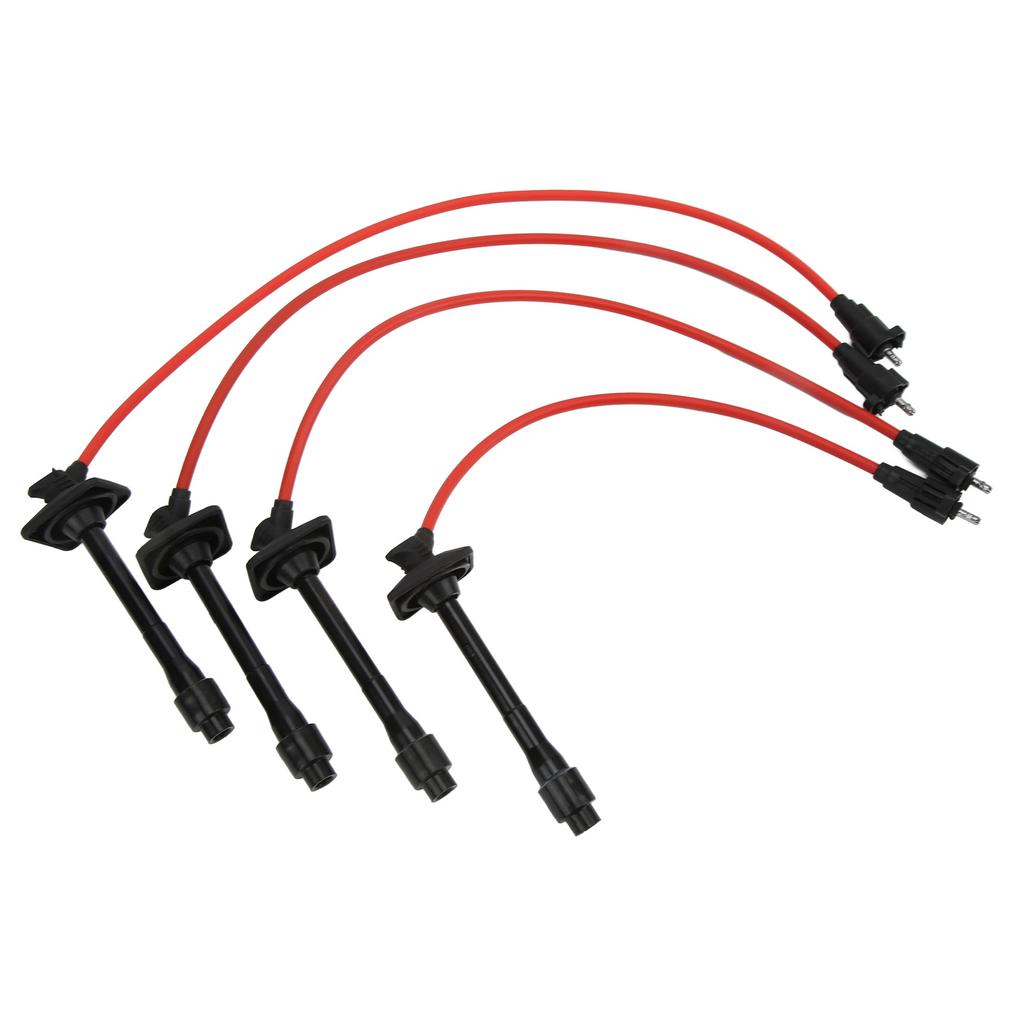 4Pcs Set Spark Plug Wire Set Ignition Cable Kit 90919‑22400 Replacement for Camry Solara L4 2.2L