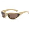 Fashion personality European and American sports style sunglasses female Internet celebrity high sense street shot sunscreen UV protection sunglasse