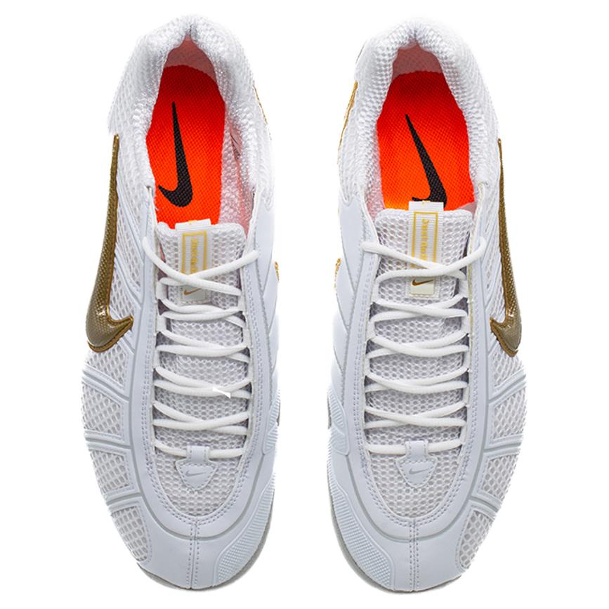 Nike Air Zoom Fencer Comfortable Versatile Durable Breathable Supportive Lightweight Training Shoes Unisex Sneakers White Platinum 321088-107