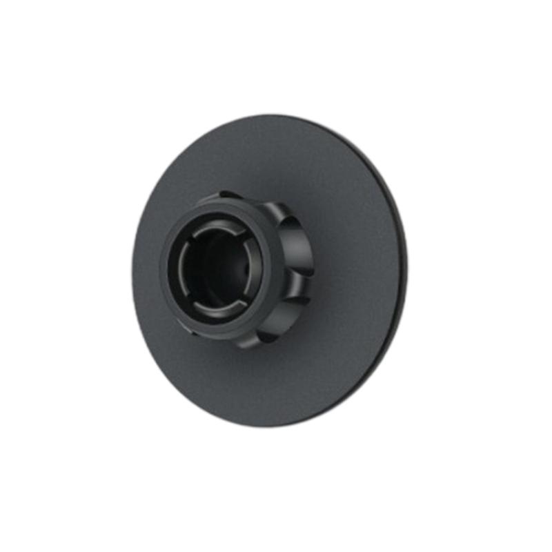 Magnetic Car Phone Mount Clip Aluminum Alloy Base 17mm Universal Ball Head Adapter For Dashboard Windshield Phone Holder