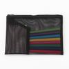 MUJI Nylon Mesh Case with Pocket B6 Size NDC19A0S Black