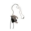 Retro Fashion Sweater Chain Long Tassel Pendant Necklace Vintage Small Bag Long Necklace  for Women