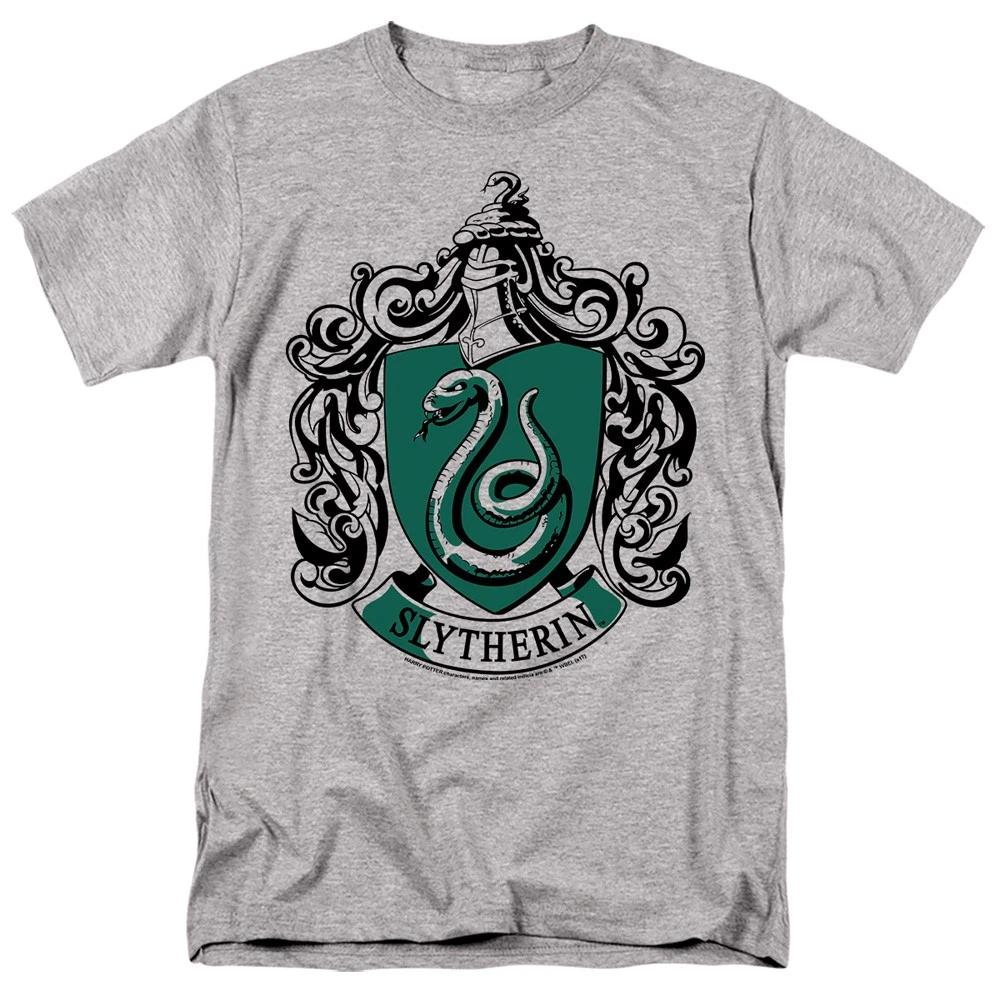 Harry Potter Slytherin Crest Athletic Heather Licensed Children s T-shirt 110