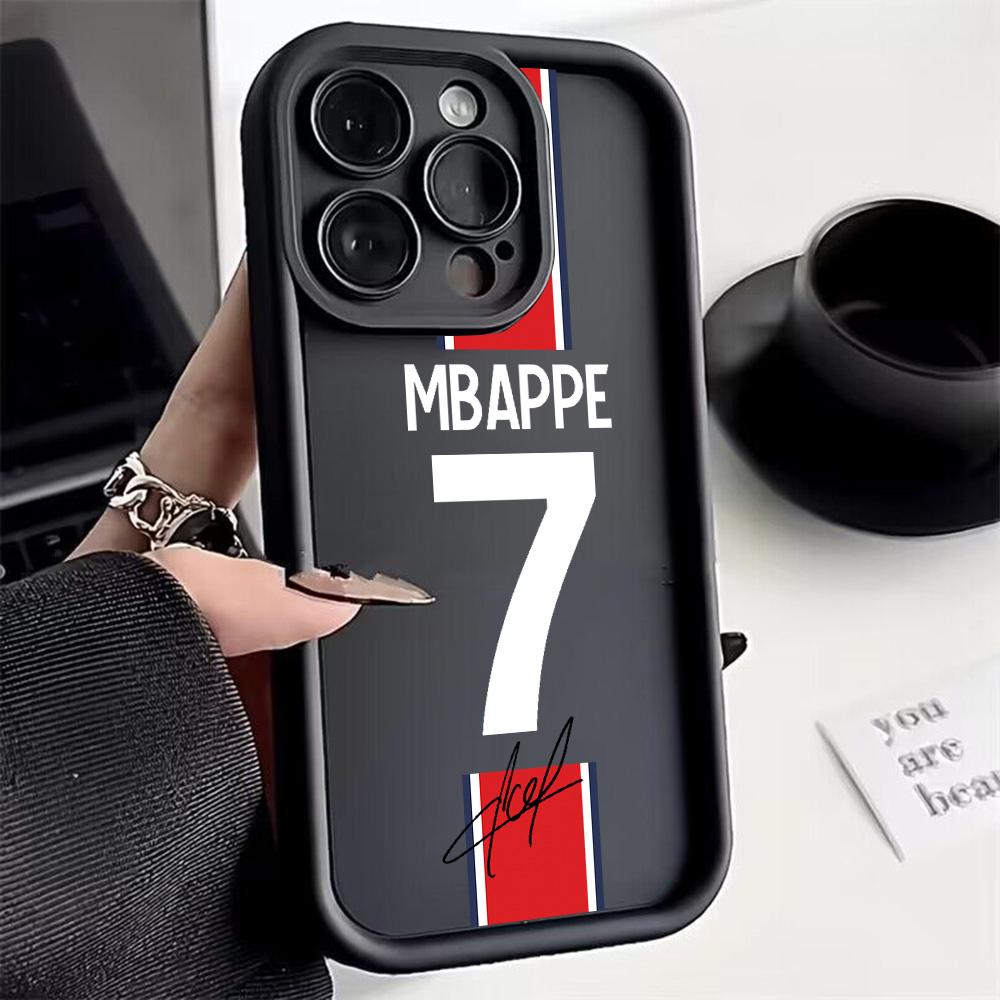 Funda de Teléfono Número 7 10 de Fútbol para iPhone 16e 16 15 14 13 12 11 Pro Max Mini XR XS X 7 8 6 6s Plus Cubierta Trasera Suave de TPU