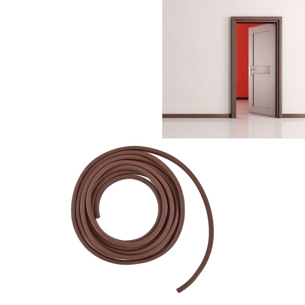 14mmx12mm Door Seal Strip Self Adhesive Sound Insulation Strip Weather Stripping Gap Filler