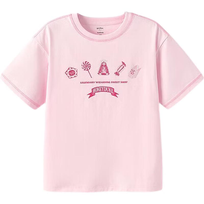 Balabala Girls' Harry Potter Short-Sleeve T-shirt