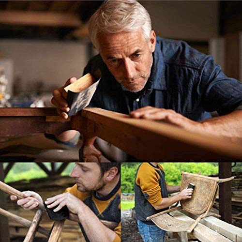 Sandpaper Set, Abrasive Paper, Waterproof Paper, Carpentry Tools, Supplies, 6 Pieces (1500, 2000, 2500, 3000, 5000, 8000, 1 Piece Each)