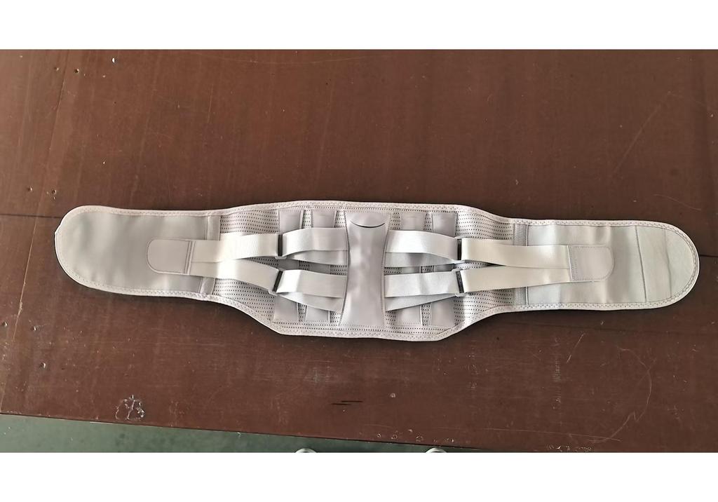 Cinto de Suporte Lombar Respirável com Placa de Aço para Todas as Estações - Protetor de Costas Forte Unissex