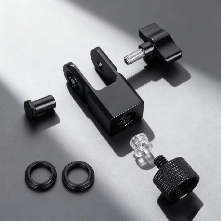 Thread Conversion Adapters For Microphones Suspension Arms 5/8 3/8 1/4inch Screw Size Aluminum Mounting Hardware
