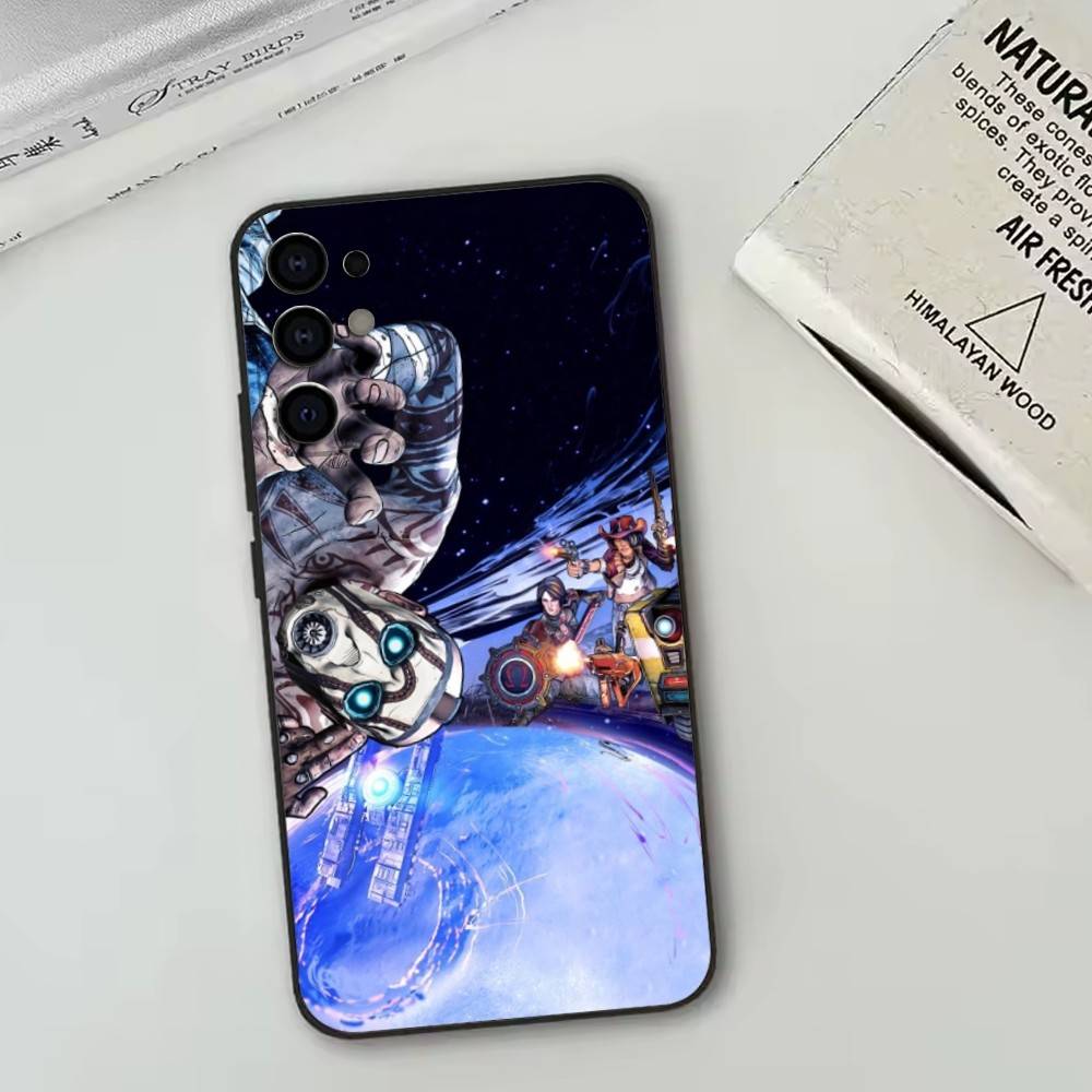 Borderlands Phone Case For Samsung S25,S24,S21,S22,S23,S30,Ultra,S20,Plus,Fe,Lite,Note,10,Black Cover