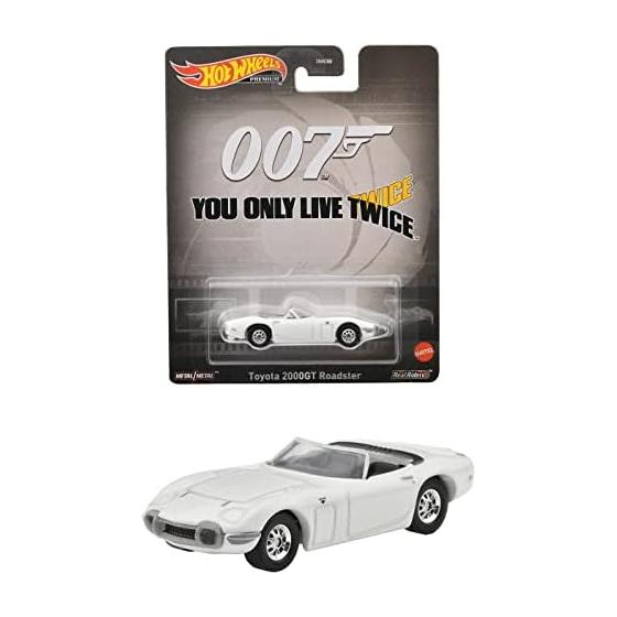 Hot Wheels Retro Entertainment 007 You Only Live Twice - Toyota 2000GT Roadster [3 years old and up] HKC27