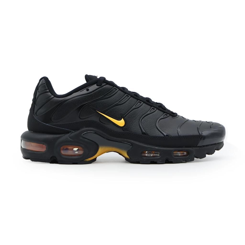IF4390-001 Nike Air Max Plus Premium Noir Orange Laser (Pour des hommes)