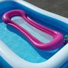 Foldable Inflatable Floating Row Summer PVC Swimming Pool Air Mattresses Water Float Bed Lounger Chair Hammock Beach Pool Party