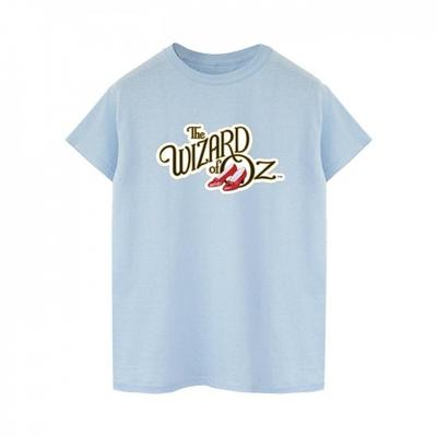 Womens/Ladies Shoes Logo Cotton Boyfriend T-Shirt