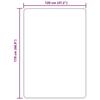 VidaXL Tapis shaggy à poils longs noir 120x170 cm polyester, tapis, tapis de chambre, tapis moderne, tapis de salon, tapis 4102822