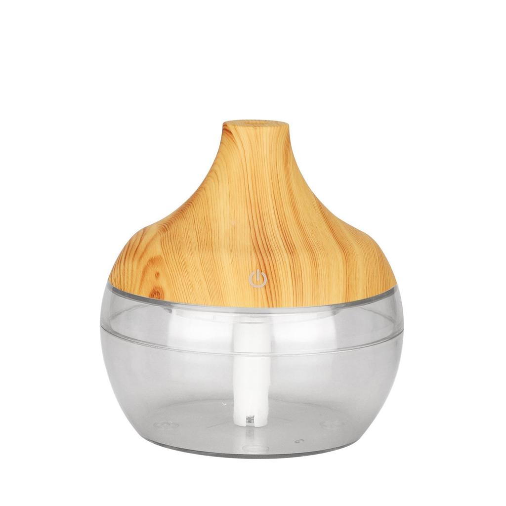 Mini Humidificateur USB Créatif avec Veilleuse Sept Couleurs pour la Purification de l'Air à la Maison
