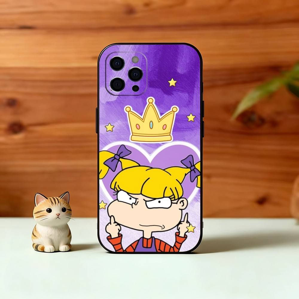

Rugrat A-Angelica Phone Case Silicone Soft For IPhone 17 16 15 14 13 12 11 X XR Plus Pro Max Plus iPhone16se4