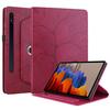 Suitable for Samsung Tab S7 tablet, A7 Lite, Life Tree embossed rotating stand leather case, X205